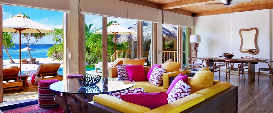 Two-Bedroom Ocean Beach Villa with Pool