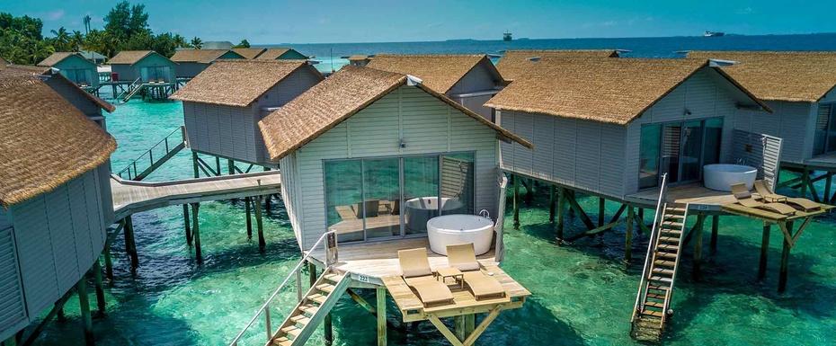 Overwater Villa with Swirl Pool