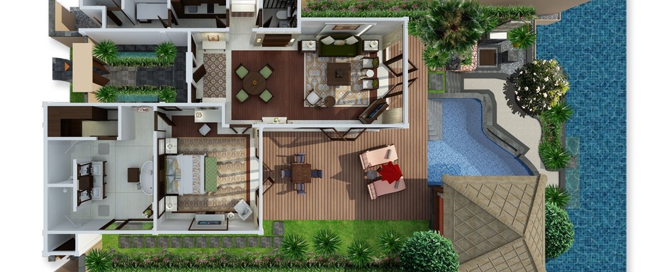 St. Regis Lagoon Villa - 1 Bedroom