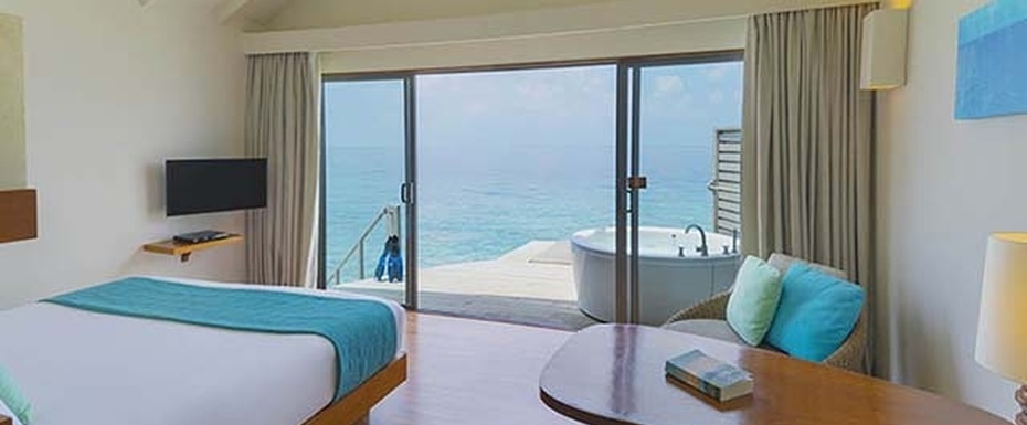 Overwater Villa with Swirl Pool